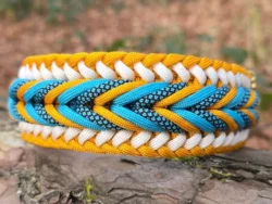 paracord halsband für hunde - kodys sommertraum - paracord fashion - hundemode